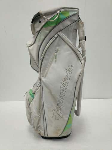 Used Taylormade White Golf Cart Bags