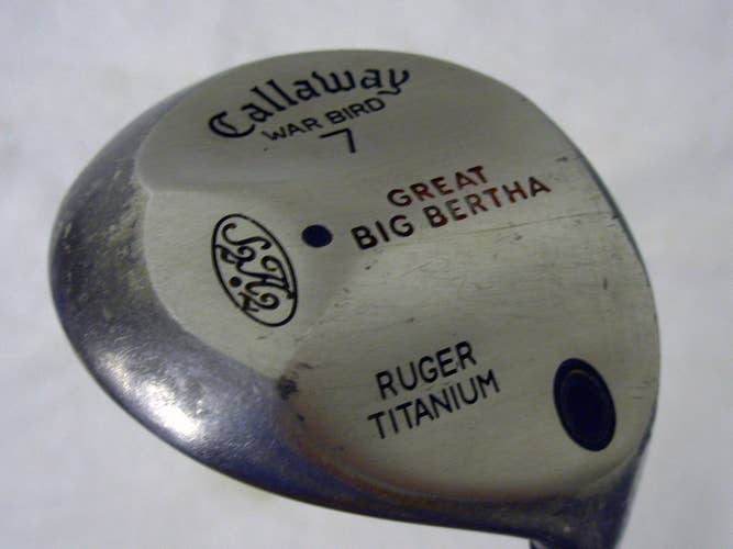 Callaway Great Big Bertha Warbird 7 wood (Graphite, Regular) Ruger Ti Golf Club