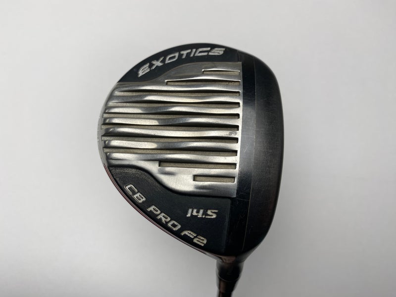 Tour Edge Exotics CB Pro F2 3 Fairway Wood 14.5* Tour AD Stiff Graphite Mens RH