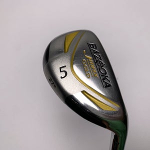 Tour Edge Bazooka Jmax Gold 5 Hybrid 27* Bazooka JMAX 74g Regular RH Midsize
