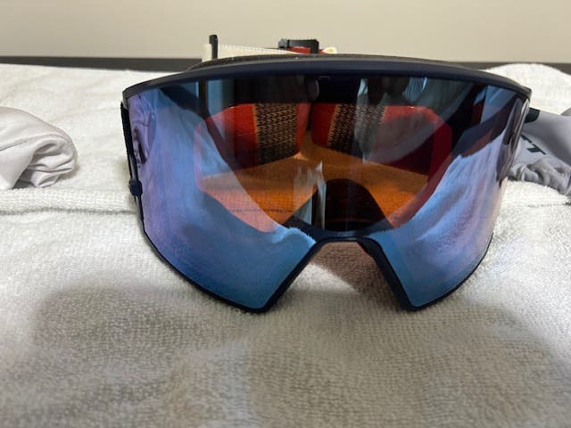 Scott React Ski, Red Chrome Lens Goggles