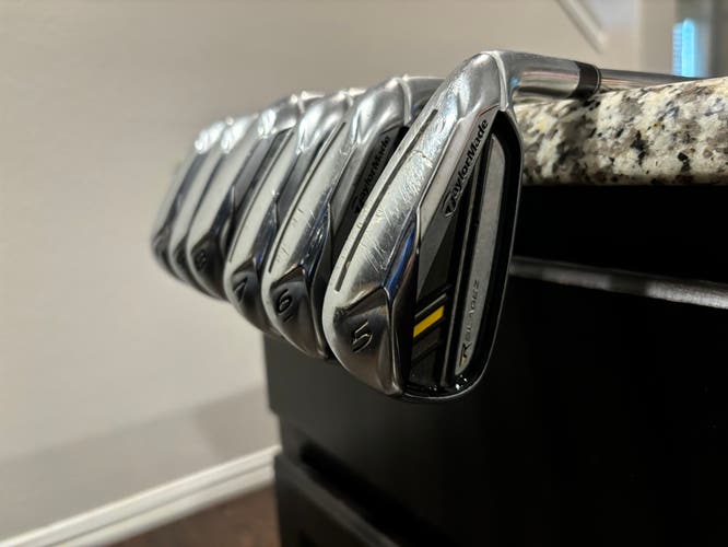 Used Men's TaylorMade Right Handed  Rbladez Iron Set