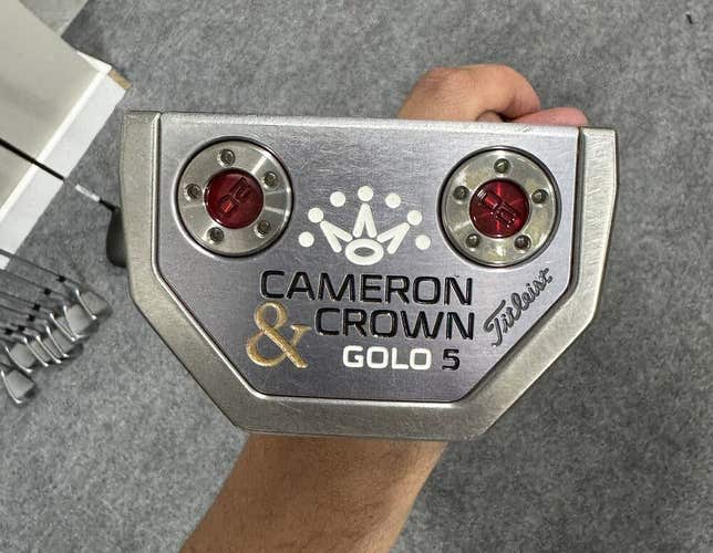 Scotty Cameron Golo 5 Cameron And Crown 33” Right Handed