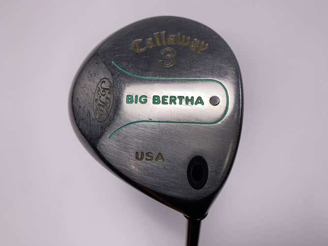 Callaway Big Bertha S2H2 3 Fairway Wood 15* Ladies Gems Ladies Graphite RH