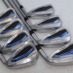 Cleveland Launcher CBX 4-PW,DW Iron Set Right Regular Flex DG Steel  #168733