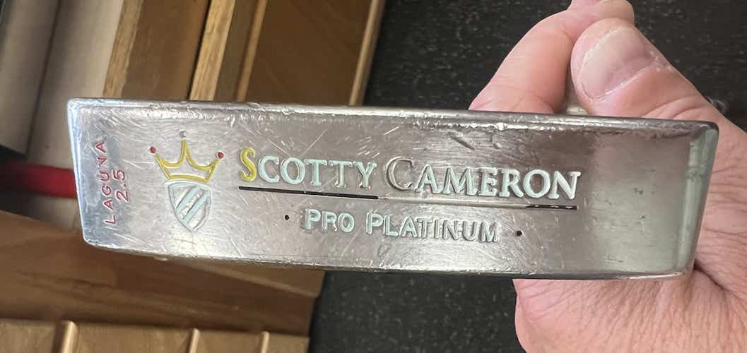 Used Titleist Scotty Pro Platinum Laguana 2.5 Blade Putters