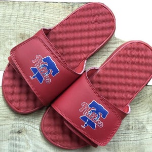 Islide Mantra MLB Philadelphia Phillies Red Slide Flip Flop US Size 6