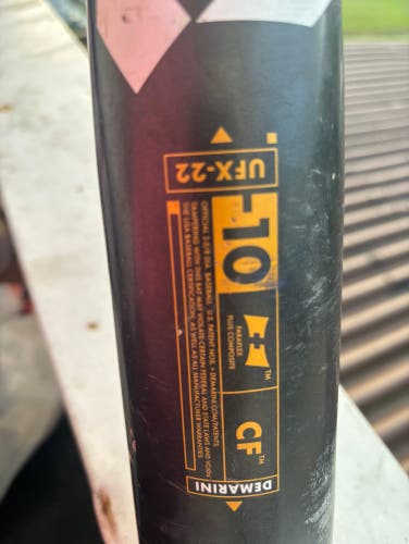 Used 2022 DeMarini USABat Certified Composite 19 oz 29" CF Bat