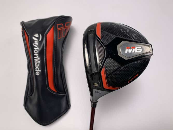 Taylormade M6 D-Type Driver 9* Project X EvenFlow Max Carry 6.0 45g Stiff LH HC