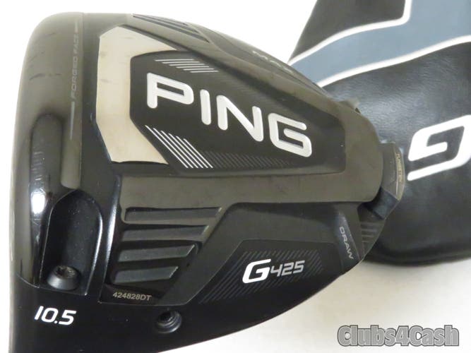 PING G425 MAX Driver 10.5° HZRDUS Smoke RDX Red 60g 6.0 Stiff +Cover  LEFT LH