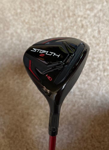 Used Mint Condition 2023 TaylorMade Right Handed Regular Flex 3 Wood HL Stealth 2 Fairway Wood