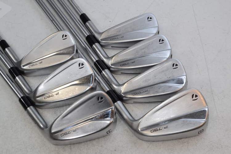 TaylorMade P790 2023 5-PW,AW Iron Set Right Stiff Project X IO Steel # 174640