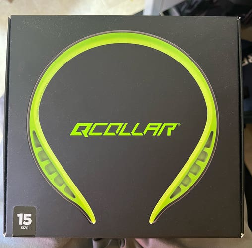 Q30 - QCollar Concussion Prevention (NEW | Size 15 - Medium) + three sleeves