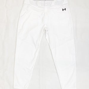 Under Armour Legend Baseball Game Pant Men's 2XL 30" Inseam White UB019PM