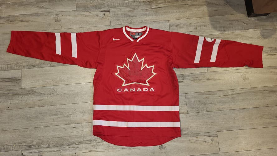 Red New team canada olympic vancouver 2010 Small Adult Unisex Nike Jersey