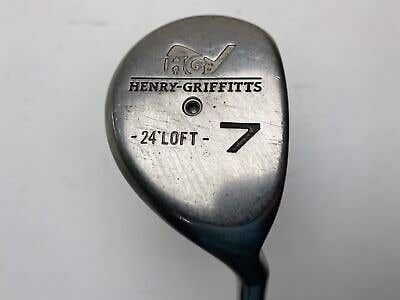 Henry Griffitts  7 Fairway Wood 24* Regular Steel Mens RH