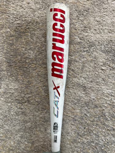Used 2023 Marucci CAT X USSSA Certified Bat (-10) Alloy 17 oz 27"