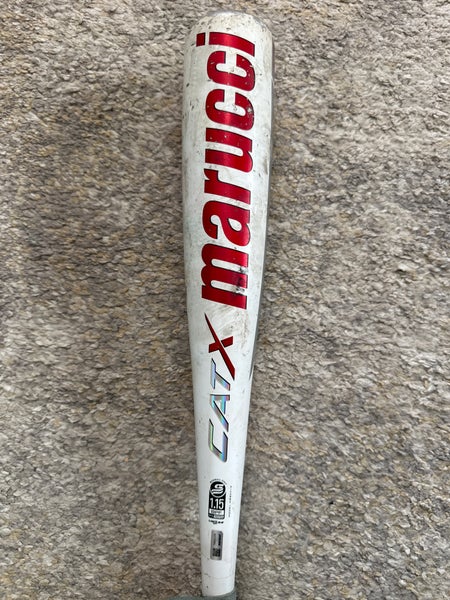 Used 2023 Marucci CAT X USSSA Certified Bat (-10) Alloy 17 oz 27"