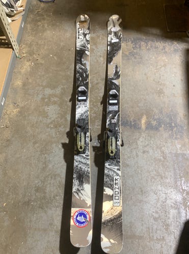 Used Men's Volkl Kendo 177 cm Powder Skis (Look PZ10 Bindings)
