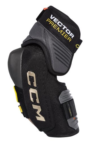 NEW CCM Tacks Vector Premier Elbow Pads, Jr. Large