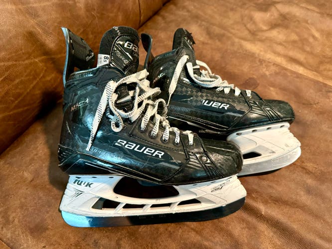 Bauer Mach Hockey Skates Size 8.5 W Fly TI Steel