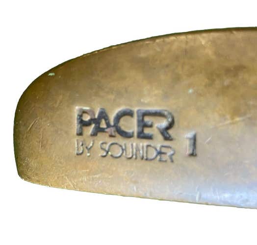 Sounder Golf Pacer I Napa Blade Putter Steel Shaft 34" Left-Handed Nice Grip LH