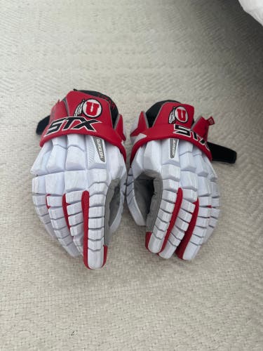 University Of Utah  Lacrosse Gloves