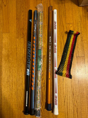 5 Lacrosse Shaft Bundle