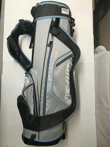 Used Top Flite Carolina Grey Golf Stand Bags