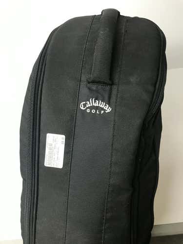 Used Callaway Soft Travel Bag Soft Case Wheeled Golf Travel Bags