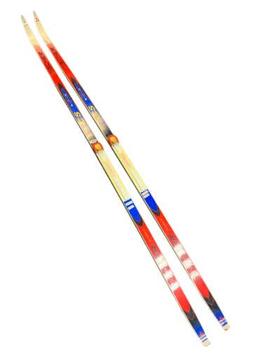 Used Fischer Cs 205 Cm Women's Cross Country Ski Combo
