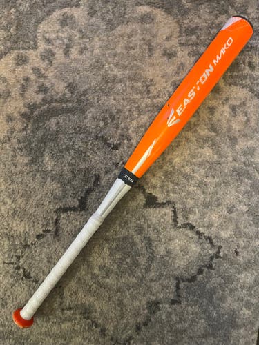 CLEAN!! Goat!! 2015 Easton Mako Bat (-11) 18 oz 29" CREAMSICLE!!