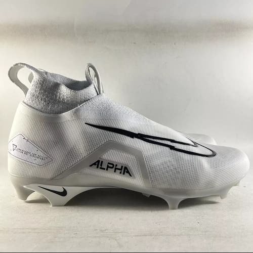 Nike Alpha Menace Elite 3 Men’s Football Cleats White Size 9.5 CT6648-109