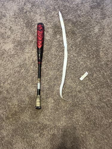 Used 2022 Louisville Slugger BBCOR Certified Composite 28 oz 31" Select PWR Bat With Grip Tape