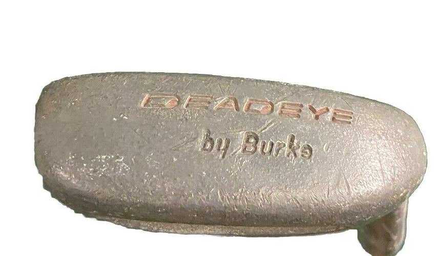 Burke Deadeye Blade Putter Aluminum Shaft 34.5" Vintage Pistol Grip RH Cool Club