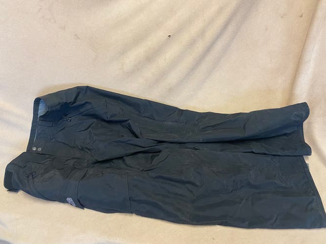 Black Used Men's North Face Adult XL Ski Pants