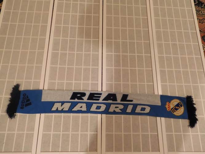 Adidas Real Madrid Blue/White Scarf Soccer Football