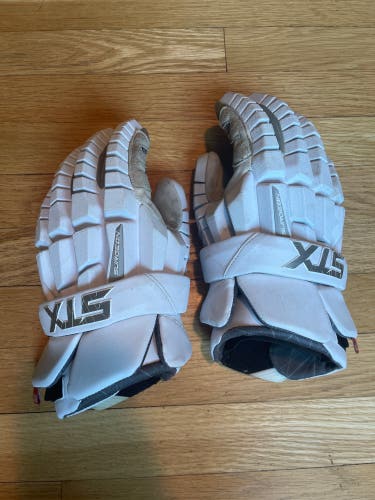 STX surgeon RZR 1 lacrosse gloves