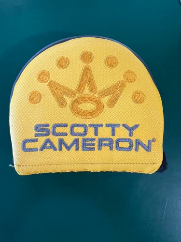 Scotty Cameron Putter Head Cover Yellow