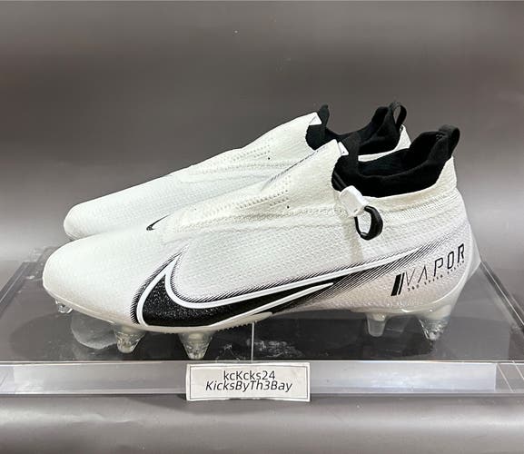 Nike Vapor Edge 360 Elite Detachable Football Cleats White Size 11 CZ7837-100