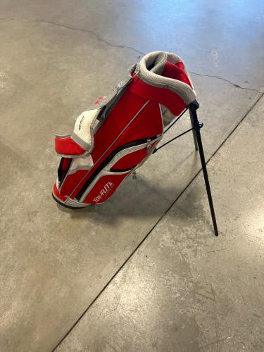 Red Used Kid's Top Flite Golf Bag