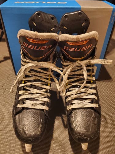 Used Bauer Supreme 3S Pro Hockey Skates 8.5