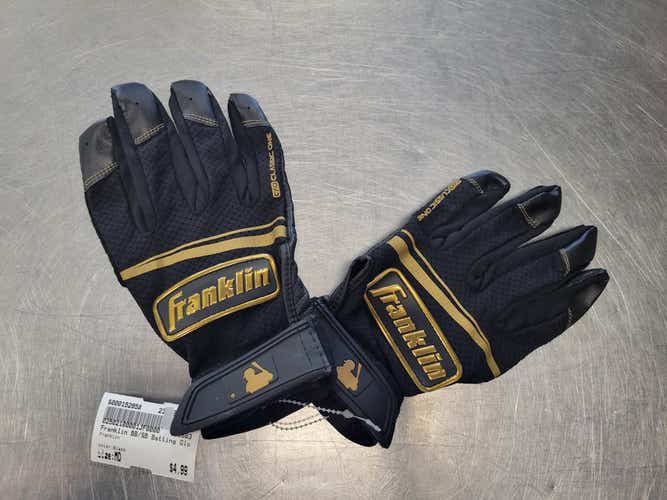 Used Franklin Md Batting Gloves