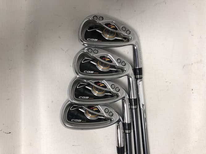 Used Taylormade R7 Cgc Max 4 Piece Senior Flex Graphite Shaft Mens Package Sets