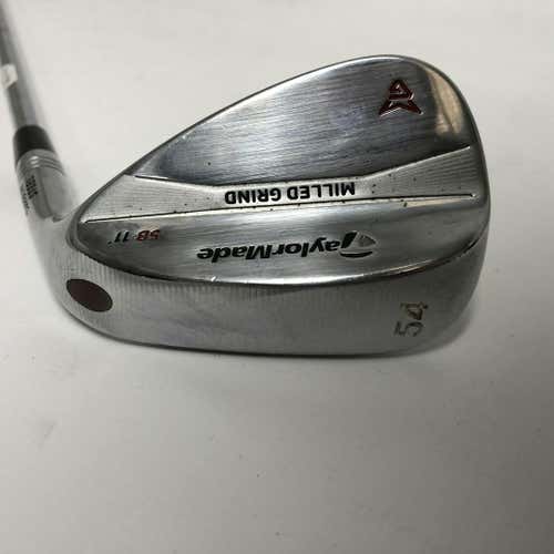 Used Taylormade Milled Grind Sb-11 54 Degree Wedges