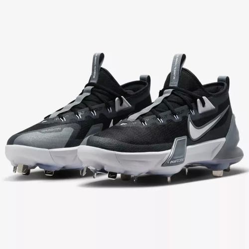 Nike Force Zoom Trout 9 Elite Baseball Cleats Black FB2906-001 Mens Size 11