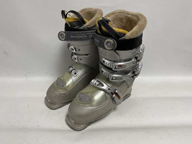 Used Salomon Siam 7.0 255 Mp - M07.5 - W08.5 Mens Downhill Ski Boots