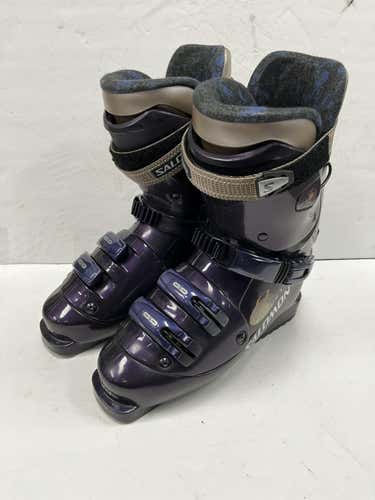 Used Salomon Optima Expert 9.6 255 Mp - M07.5 - W08.5 Womens Downhill Ski Boots