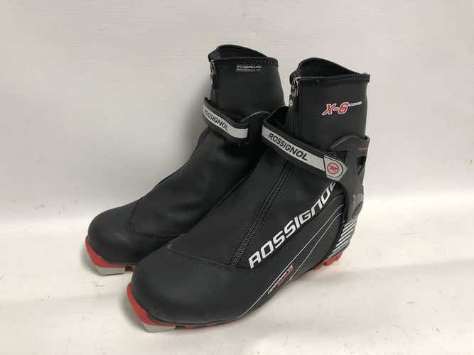 Used Rossignol X-6 Combi M 08 W 08.5-09 Mens Cross Country Ski Boots