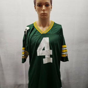 NWOT Vintage Brett Farve Green Bay Packers Champion Jersey Mens 48 XL NFL